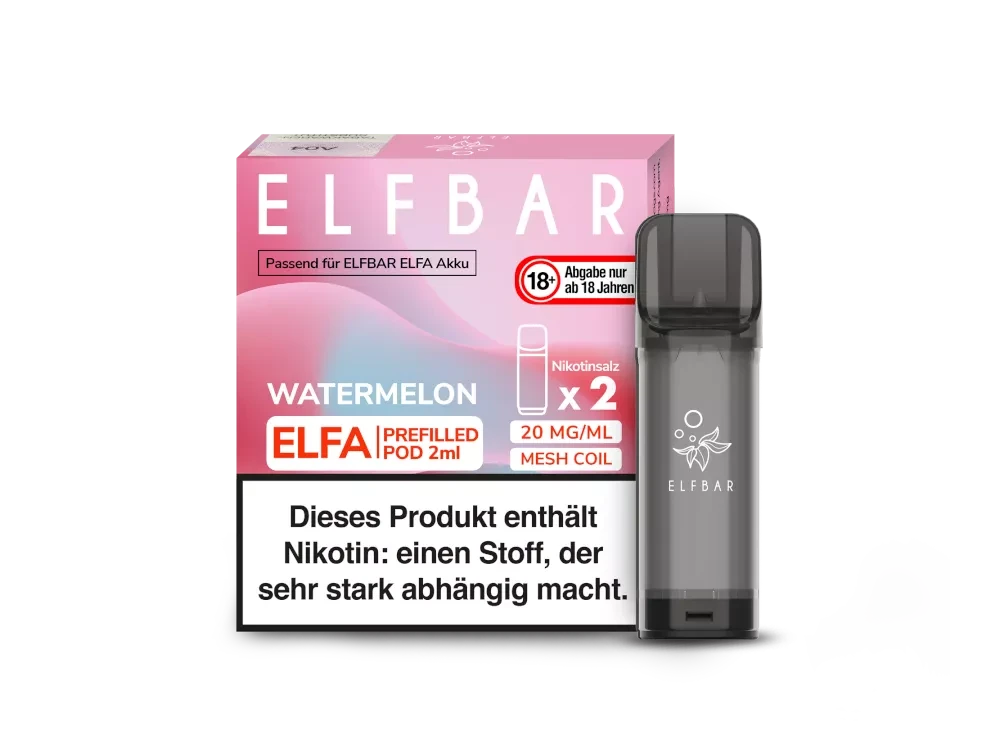 ELFBAR ELFA Pod 2er Pack 20mg/ml - verschiedene Sorten Elfbar